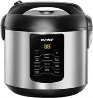 Comfee' Rice Cooker, 6-in-1 Stainless Steel Multi