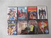 Lot of 8 Assorted DVD Movies