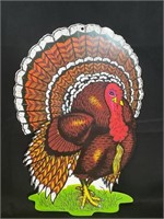 VTG 1972 Beistle Die Cut Turkey Decortion