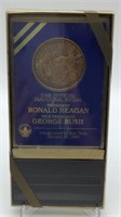 Ronald Reagan George Bush Inaugural Medal