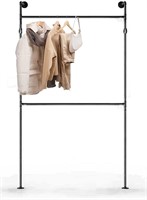 SERENITA 1 Inch Pipe Clothing Rack 37x74