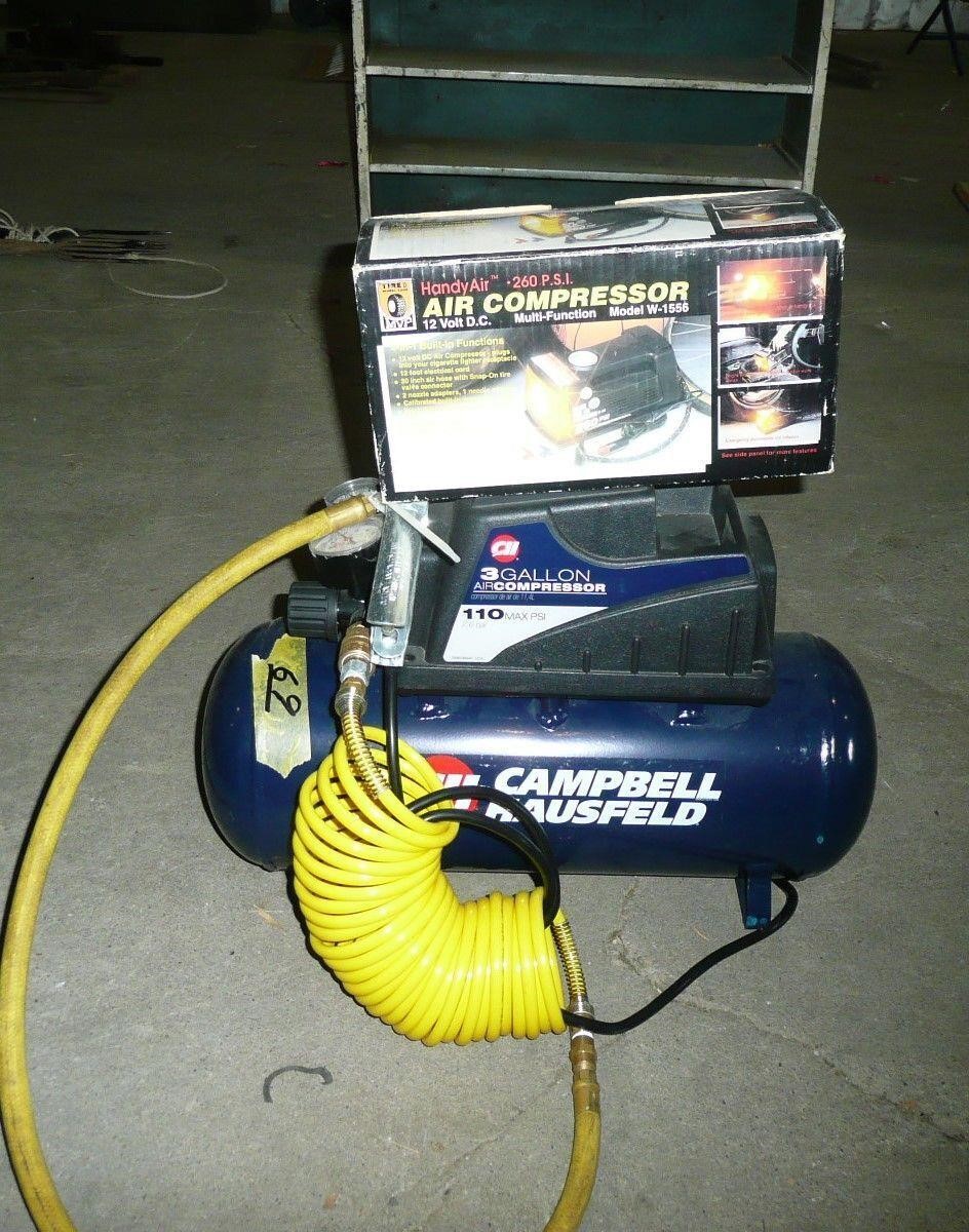 Campbell Hausfeld Air Compressor 3 Gal