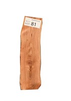 Dressed Timber Slab Chestnut, 830x220x35