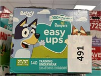 Pampers easy ups 2T-3T 140 training underwear