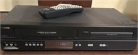 Phillips 4 head HiFi Stereo DVD VCR combo with a