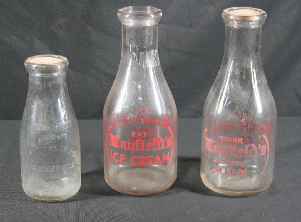 Mayfield Dairy Milk Bottles