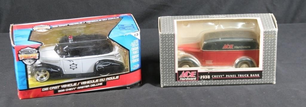 Heat & Ace Hardware Die Cast Cars