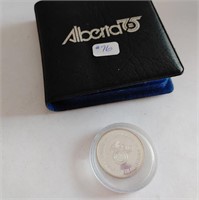 Alberta Seventy Fifth Anniversary Coin
