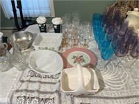 Assorted Glassware & More