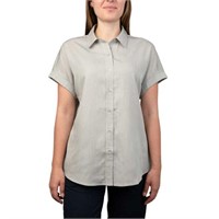 Tilley Women's LG Short Sleeve Tencel Shirt, Green
