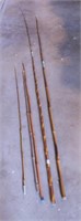3 cane fishing poles