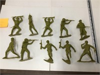 10 Marx army men
