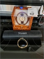 Stauer Watch in Display Case