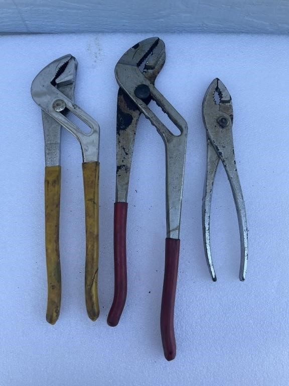 Lot of Channel Locks and pliers