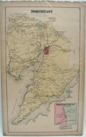 (4) LATE 1800'S MARYLAND MAPS