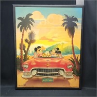 1986 Disney Mickey Mouse MICK’N MIN Mounted 1955