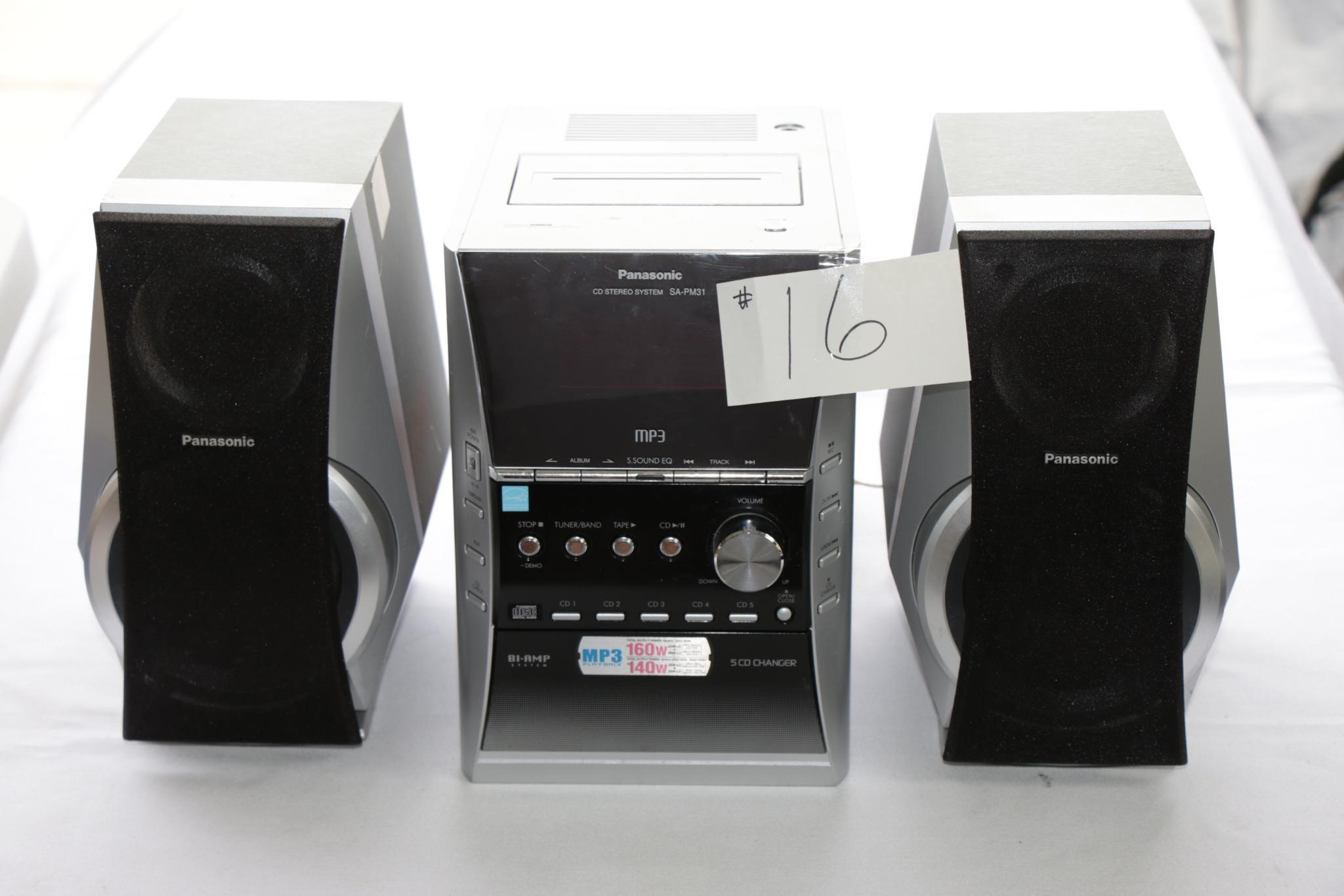 Panasonic CD Stereo System