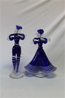 Pair of Murano Glass Figures,