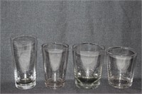 Four Various Victorian Tumblers,