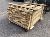 Crate 1x6x45” long lumber slabs