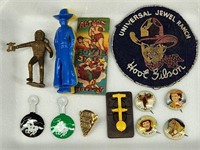 ASSORTED LOT OF COWBOY WESTERN PREMIUMS