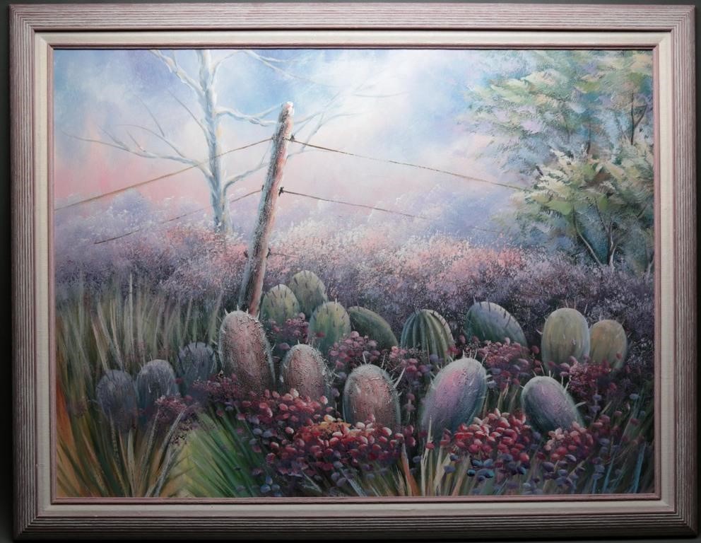 Original Oil on Canvas- Southwestern Landscape
