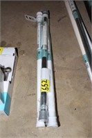 3-SHOWER CURTAIN RODS