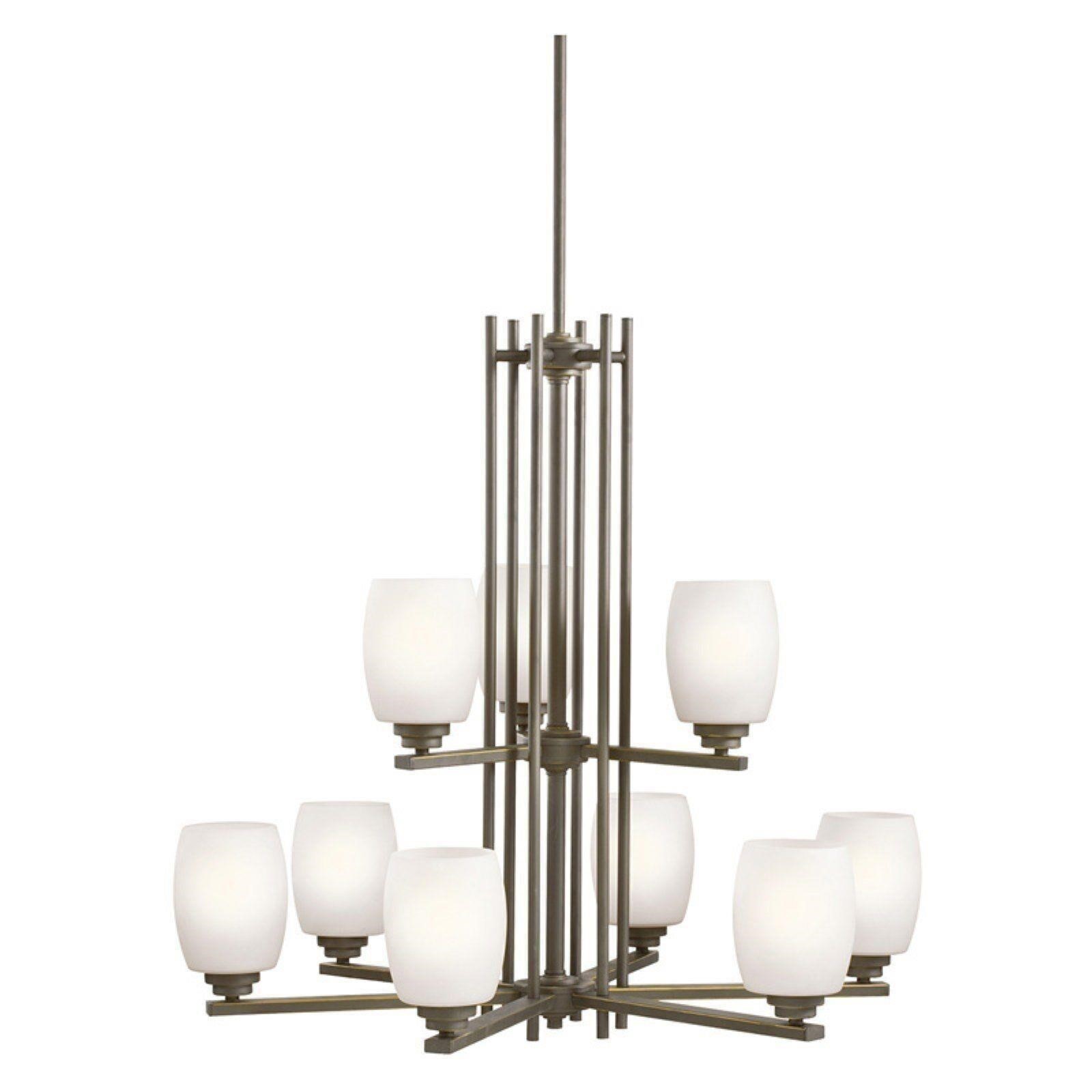 $183 - Eileen Chandelier 9 Light in Olde Bronze