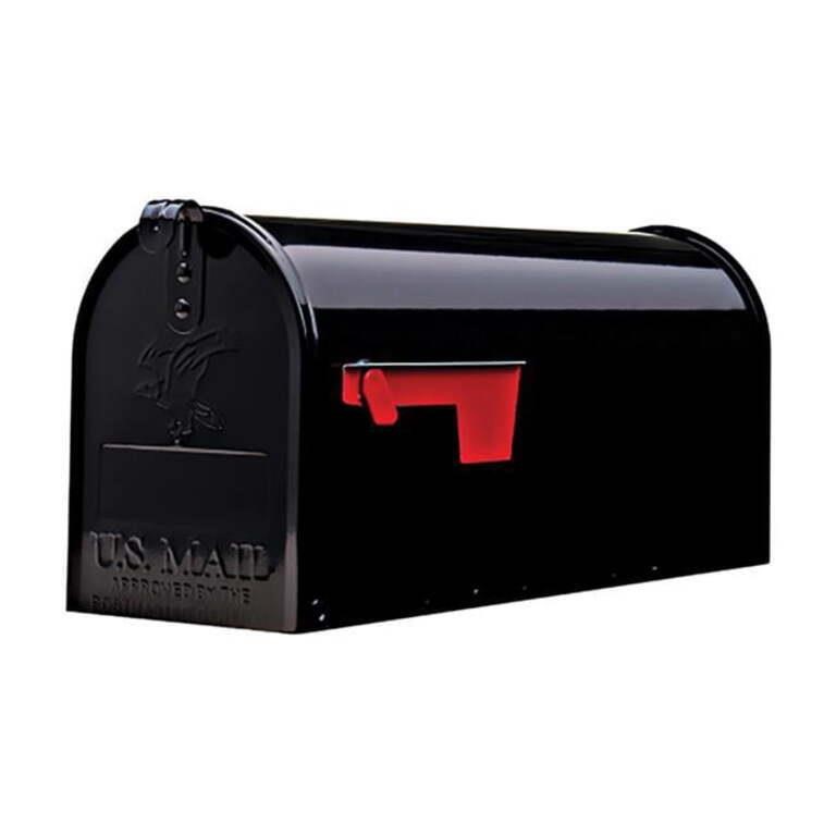 C2290  Gibraltar Classic Steel Mailbox, Black