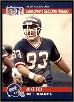 Rookie Card  Mike Fox