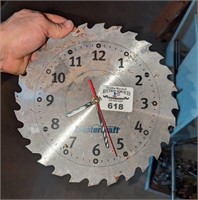 Mastercraft Circular blade clock