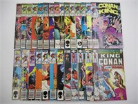 King Conan/Conan the King Comic Lot