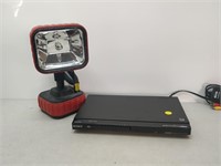 Sony dvd player and heavy duty flash light
