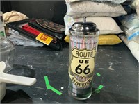 route 66 70th anniversary straw holder