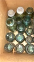 Box of old Ball jars