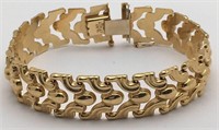 14k Gold Italian Milor Bracelet