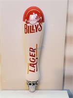 BILLY'S ' LAGER' BEER TAP HANDLE 11"