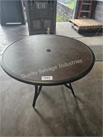 round patio table (lobby area)