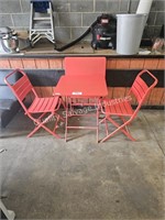 4pc table & chair set (lobby area)