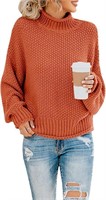 $44 (L) Womens Turtleneck Sweater