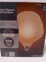 Better Homes & Garden LED vintage style 50 w soft