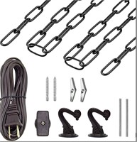 Commercial electric 18ft swag light kit