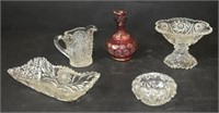 Lot of Cut Glass & Crystal