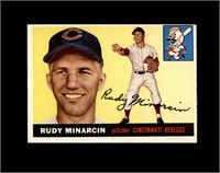 1955 Topps High #174 Rudy Minarcin EX to EX-MT+