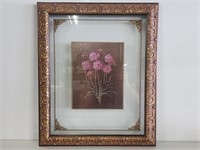Flower Imprint Picture 23.5in X 19.5in