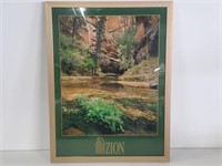 Zion National Park Picture 25in X 19in