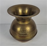 Union Pacific R R Brass Spittoon