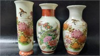 Small Vase Marked Satsuma & 2 Shibata Japan
