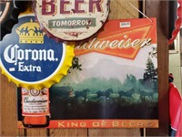 Budweiser wall decor