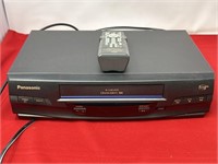 Panasonic VCR With Remote